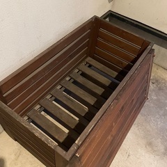 取引中　IKEA 屋外用収納ボックスの画像