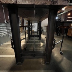 ビンテージテーブル　未使用新品の画像
