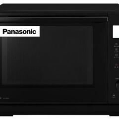 パナソニック オーブンレンジ 26L フラットテーブル ブラック...