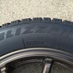 スタッドレスタイヤ・アルミセット ブリヂストン ブリザック 155/65R14 下取り可能の画像