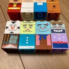 アンパンマンと仲間たち　ブロックセット8体の画像
