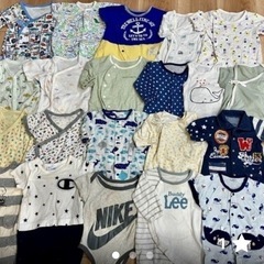 男の子 新生児 50~70センチ 服＆帽子＆スタイ 45点セットの画像