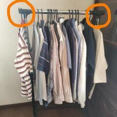 【条件あり】洋服掛け3台(破損あり)の画像