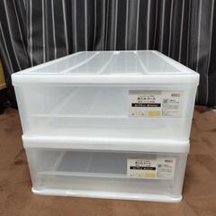 ⑦NITORI　押入れケース2点セット