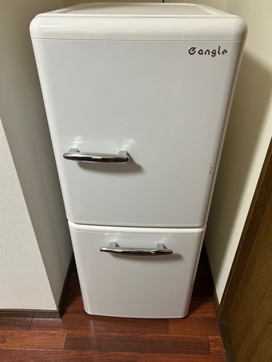 レトロ冷蔵庫　2020年製　149L