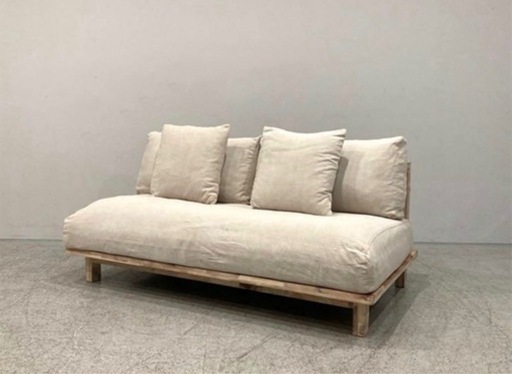 ウニコ　ラナ　カバーリングソファ2.5人かけ