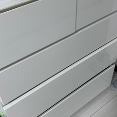 ニトリ4段チェスト　ホワイト