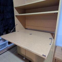 美品　折りたたみ式デスク　学習机