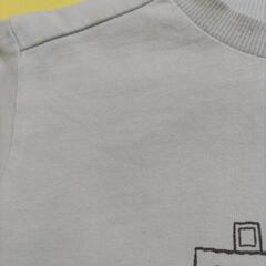 【やや汚れあり】アプレレクール　チャーリーブラウンTシャツ半袖80サイズの画像