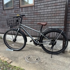 【子供用自転車】ジュニアマウンテンバイク26インチとヘルメットの画像