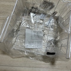 (受け渡し予定決定)IKEA  クリップ式バスケット