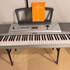 キーボード　YAMAHA DGX230 スタンド&楽譜付き