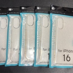 iPhone16 ソフトクリアケースの画像