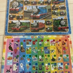 アンパンマンとトーマスのパズル