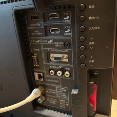 SHARP 24インチ テレビの画像