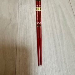 【新品未使用】お食い初め 箸 食器 23cm 高級 御塗箸 神社の画像