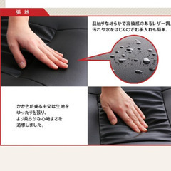 アイリスプラザ(IRIS PLAZA) オットマン ブラックの画像