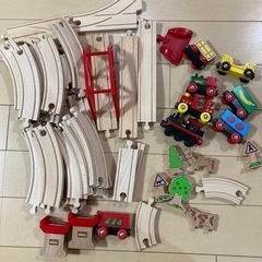 【お取引中】ブリオ BRIO 木製　レール　セット
