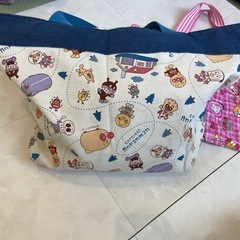 アンパンマン　通園バッグ　絵本バッグ　ハンドメイドの画像