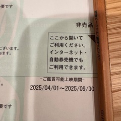 TOHOシネマズ TCチケット　２枚の画像