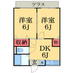 2ＤＫ ☆6/11 プロフ必読☆審査 初期費用 保証人無で不安、...