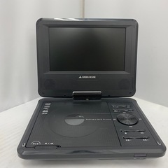 GREEN HOUSE 7型ワイドポータブルDVDプレイヤー　の画像
