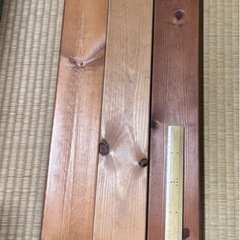 1×4 3本セット　ケヤキ　カラーシェルフボード