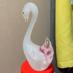 】マルティグラス 日本製 白鳥スワン の画像