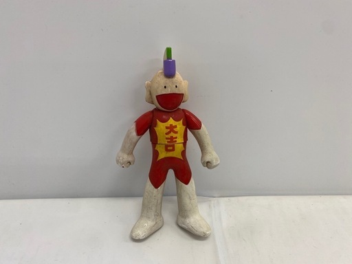 とっても！ラッキーマン ソフビ 1994年バンダイ フィギュア
