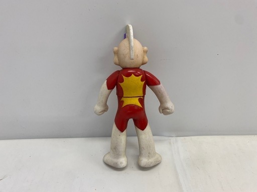 り*う様 とってもラッキーマン　バンダイ　ソフビ　フィギュア　レトロ　1994年 中古】とっても！ラッキーマン ソフビ 1994年バンダイ レトロ