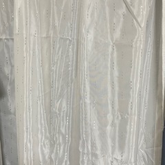 遮断カーテン黄色とグリーン系 の画像