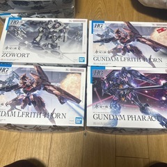 水星の魔女ガンプラまとめ売りの画像