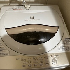 東芝　洗濯機　2019年製の画像