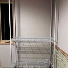 スチールラック ワードローブ の画像