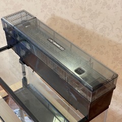 中古☆60cm水槽☆水槽☆上部フィルター☆新品おまけ付き 60cm用大型上部フィルタークリアタイプ - 熱帯魚のmishima