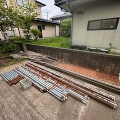 単管処分します。の画像