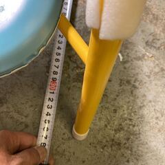 子供 幼児 椅子 イス いす プーさん ディズニー ベビーチェア パイプ椅子 キッズチェア 子供用 子供用イス 子供の画像