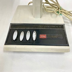 A12 ワケアリ 昭和レトロ 扇風機 東芝 TOSHIBA CRYSTAL ZEPHYR DF 30W 4枚羽 昭和ビンテージ レトロ家電 昭和家電 動作確認済みの画像