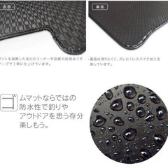 🌈アトレー ワゴン専用ラバーフロアマット1台分 中古良品の画像