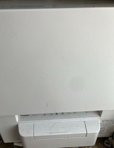 【購入者決定済　　　食器洗い乾燥機（食洗機)】Panasonic NP-TSP1-W