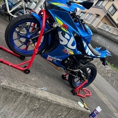 gsxr125  クイックシフター付き の画像