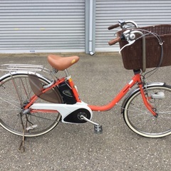 パナソニック　電動自転車　バッテリー8Ah  充電器あり　50km無料配送の画像