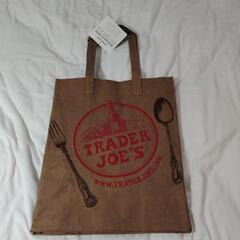 トレーダージョーンズの布バッグ  紙袋風