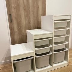 IKEA   TROFAST (トロファスト）　ホワイト　収納コンビネーションの画像