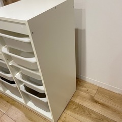 IKEA   TROFAST (トロファスト）　ホワイト　収納コンビネーションの画像
