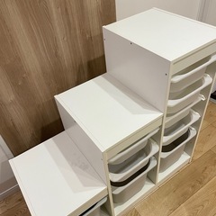 IKEA   TROFAST (トロファスト）　ホワイト　収納コンビネーションの画像
