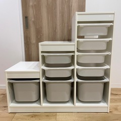 IKEA   TROFAST (トロファスト）　ホワイト　収納コ...