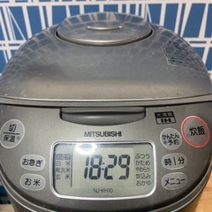 炊飯器　三菱　5合炊き