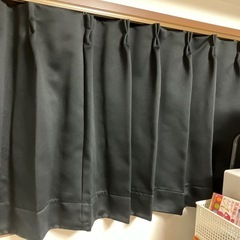 カーテン　遮光　ブラック