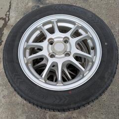 155/65R14　社外アルミ夏タイヤのセット　軽自動車全般　Z...